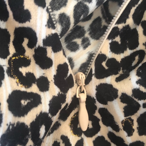 Nine West leopard print asymmetrical skirt w/elastic waist,zip & tie Size Small - Picture 8 of 9